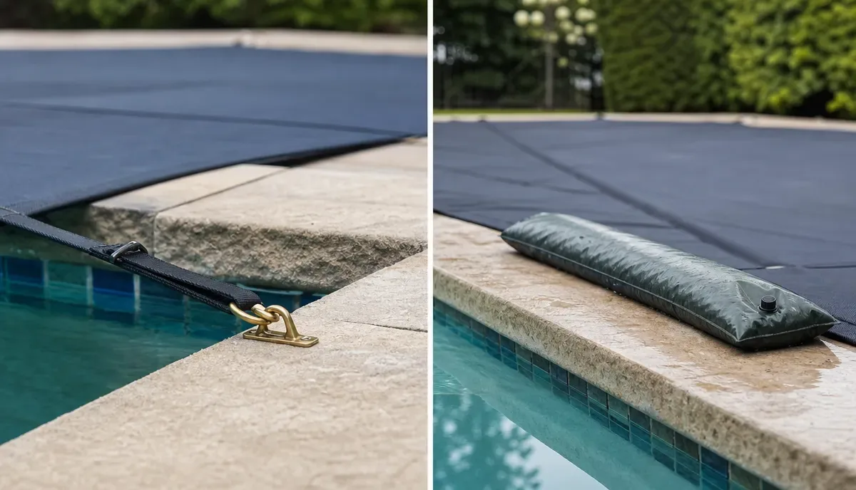 An anchored cover edge and a weighted cover edge compared