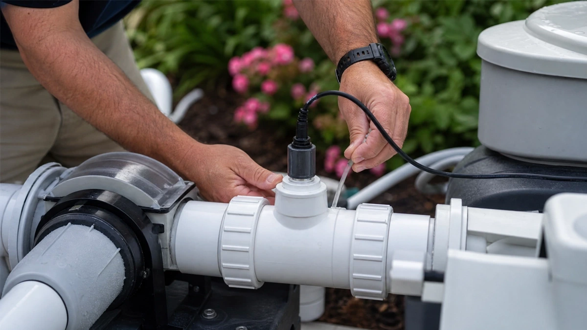 A cell flow sensor