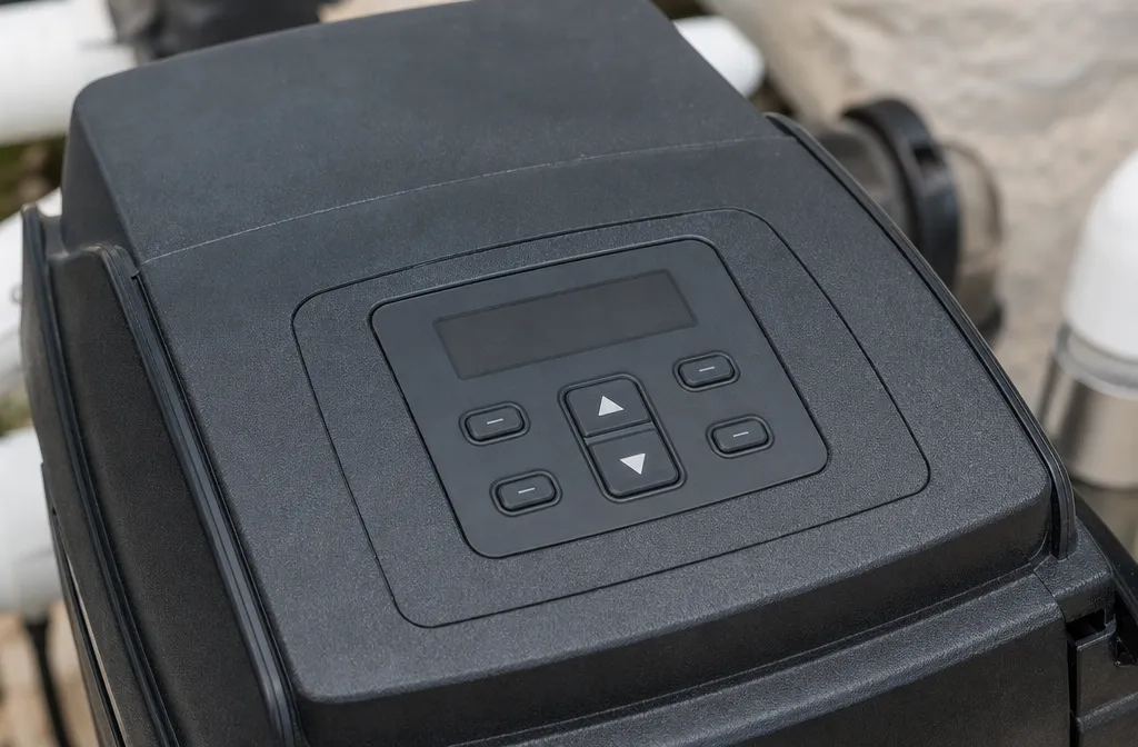 The drive panel of a variable-speed pool pump