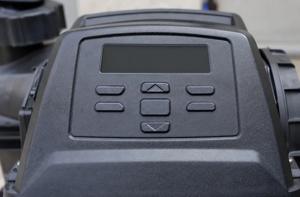 The drive panel of a variable-speed pool pump