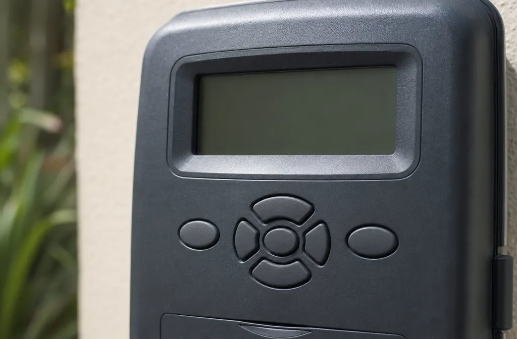 The keypad of a pool automation controller